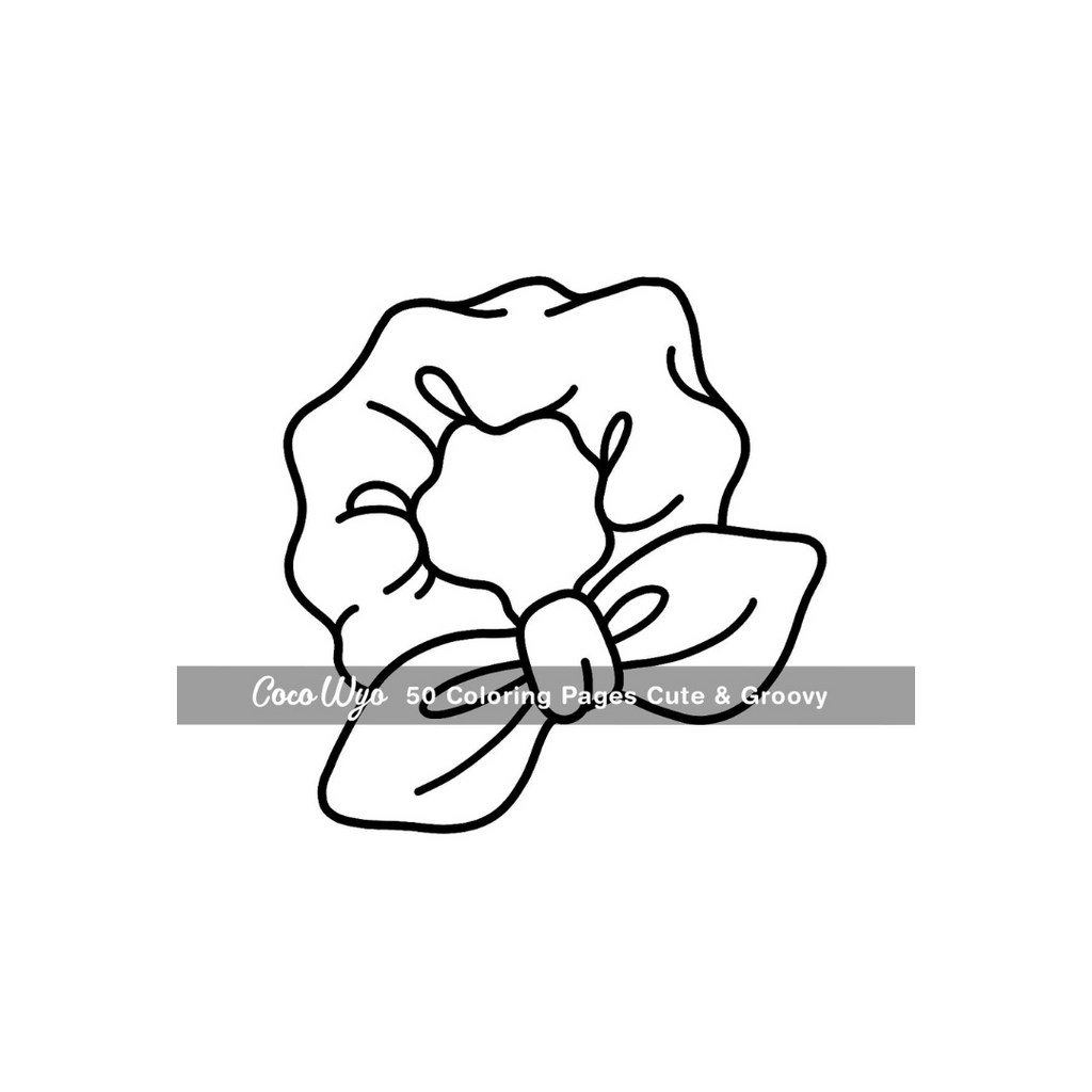 Cute & Groovy: Coloring Book for Adults and Kids, Bold and Easy, Simple and Big Designs for Relaxation Featuring Lovely Things (Bold & Easy Coloring)