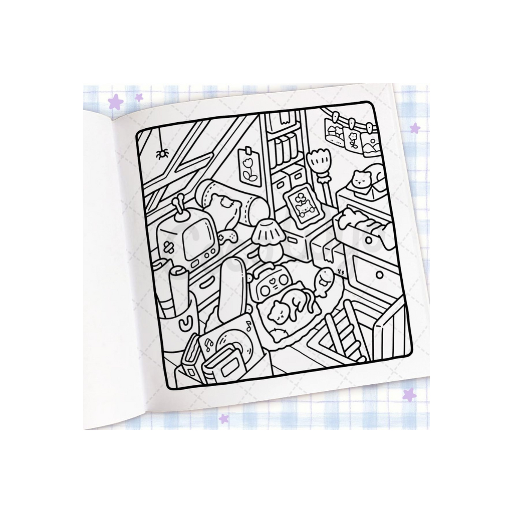 Cozy Corner: A Calm and Comforting Colouring Book (Coco Wyo)