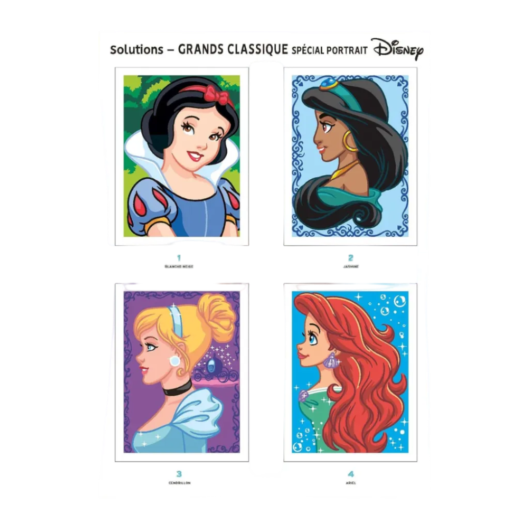 Coloriages mystères - Grands classiques Spécial Portraits