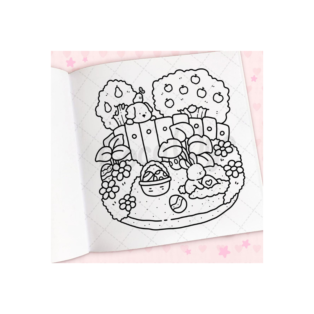 Cozy Cuties: A Cute and Comfy Colouring Book (Coco Wyo)