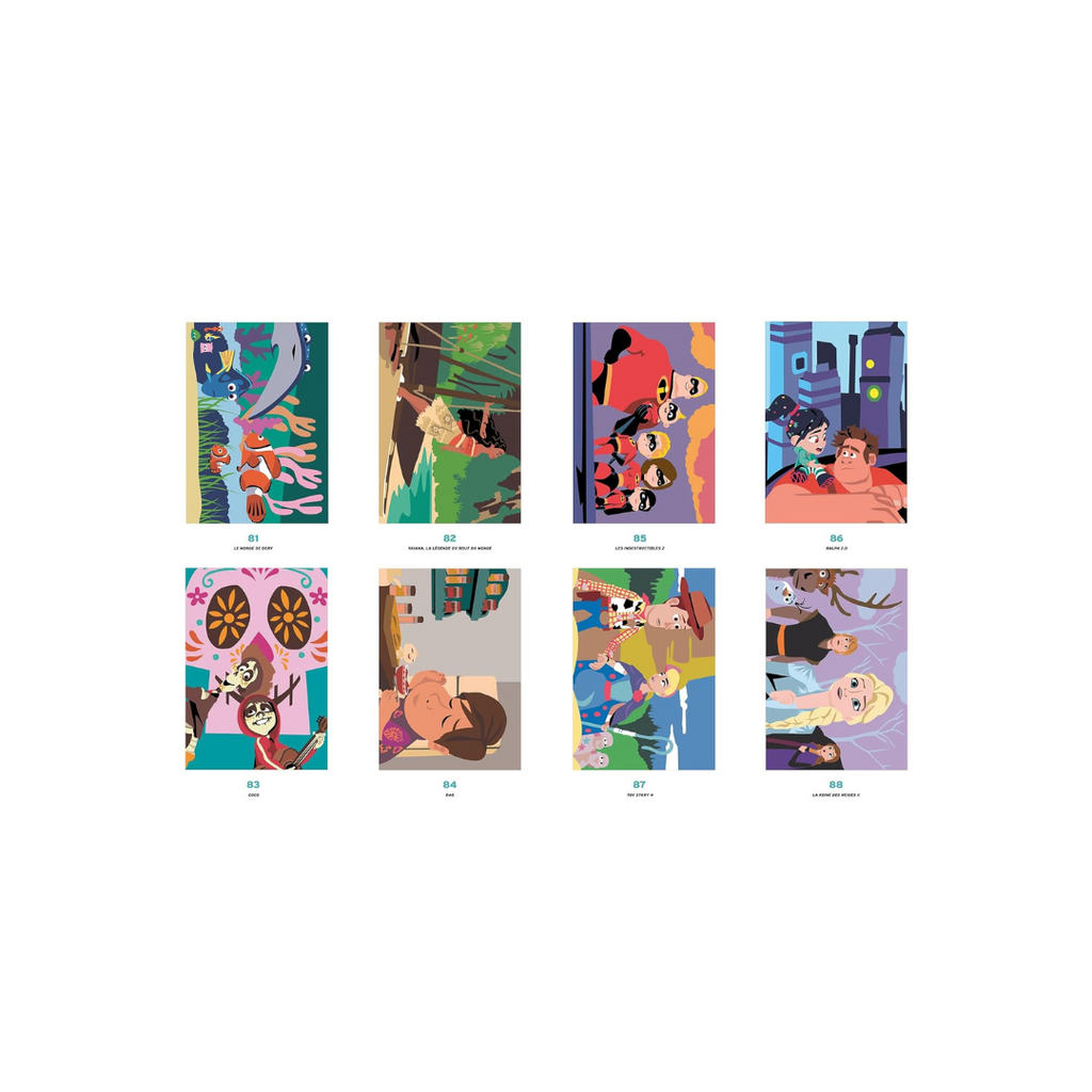 Coloriages au numéro Disney - Les Grands classiques