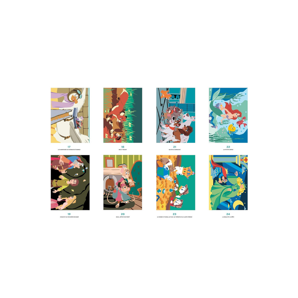 Coloriages au numéro Disney - Les Grands classiques
