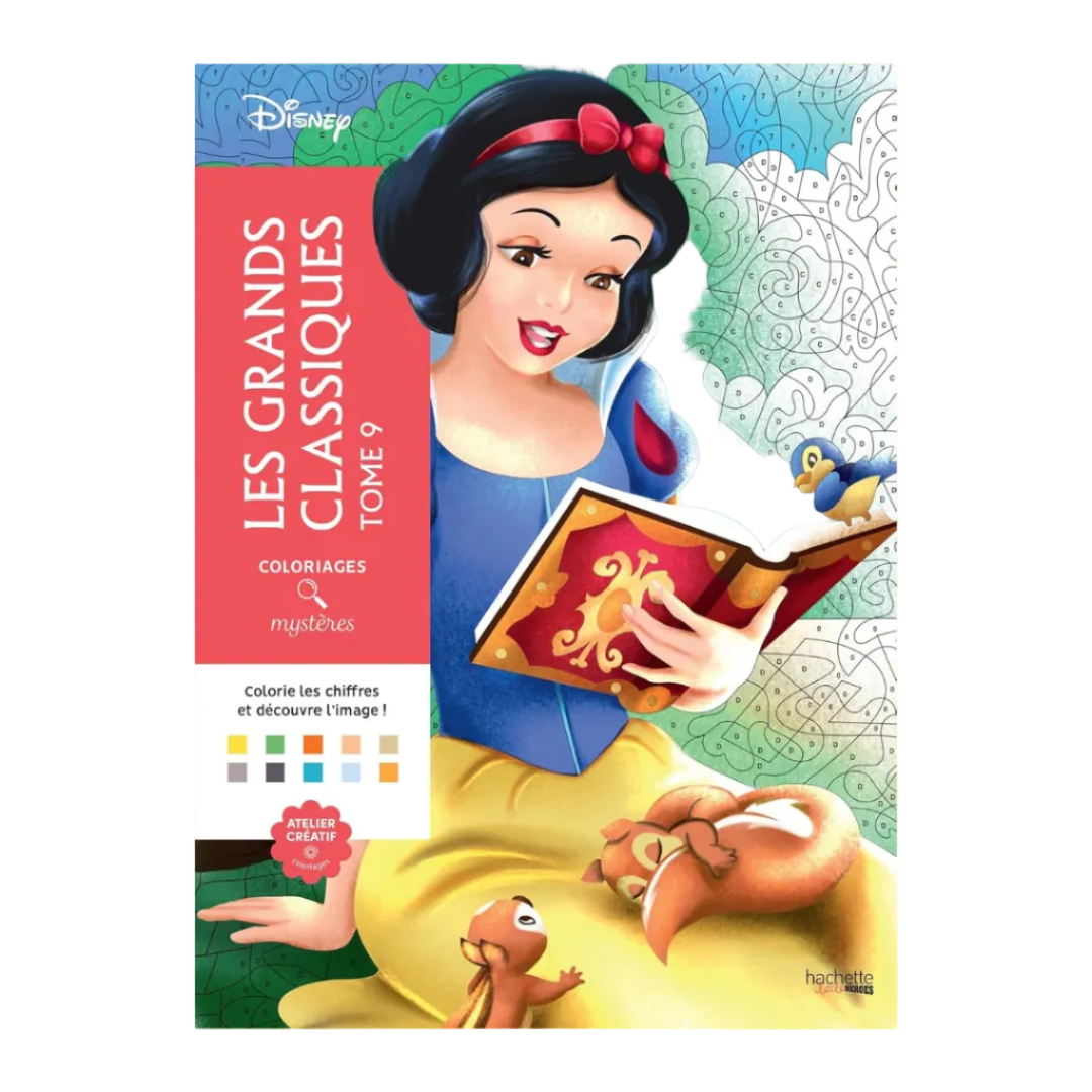 Coloriages mystères Disney Grands classiques 9