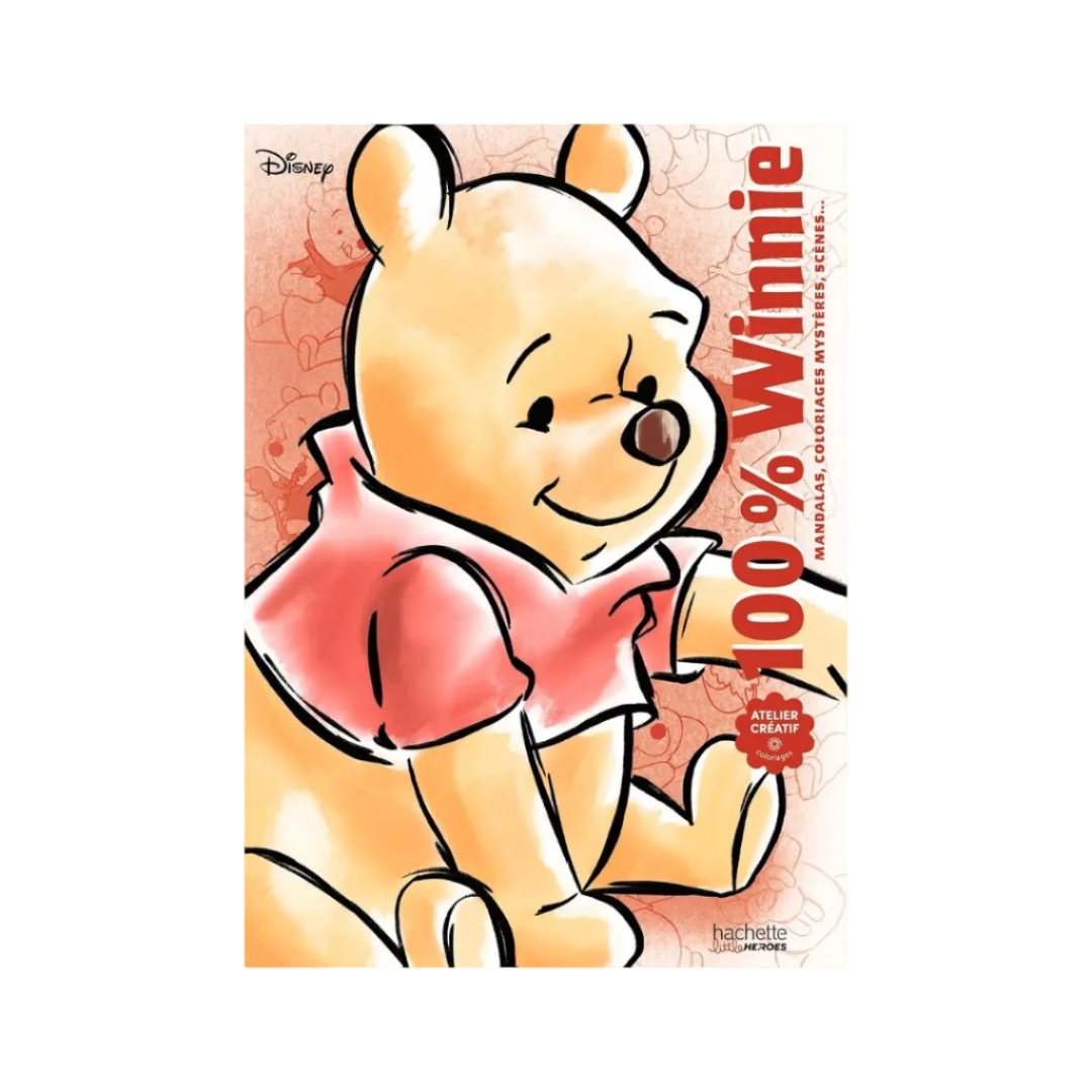 100 % Winnie: Mandalas, coloriages mystères, scènes...