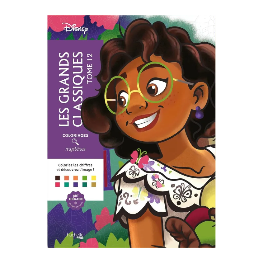 Coloriages mystères Disney - Les Grands classiques Tome 12