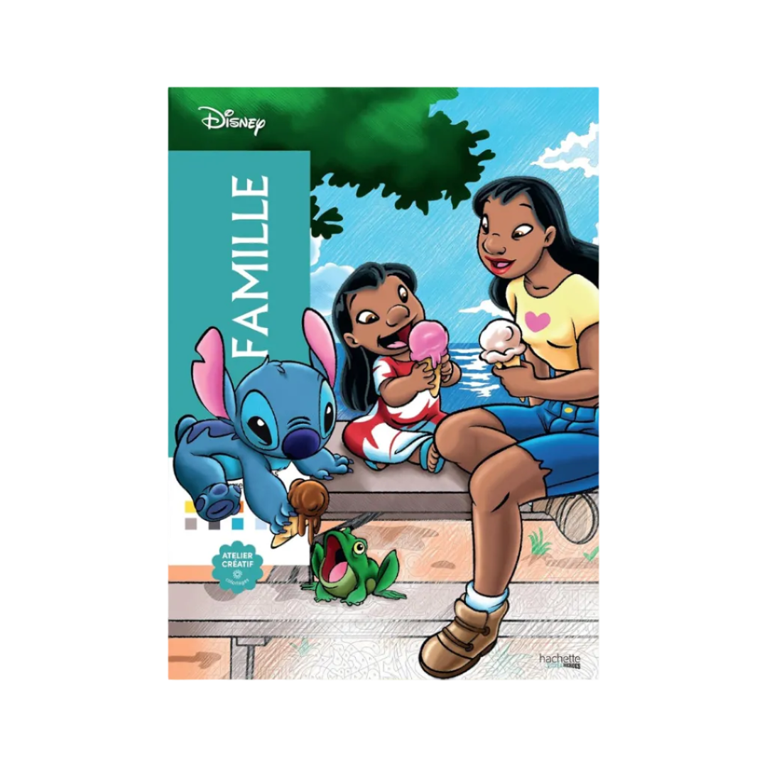 Coloriages mystères Disney - Famille