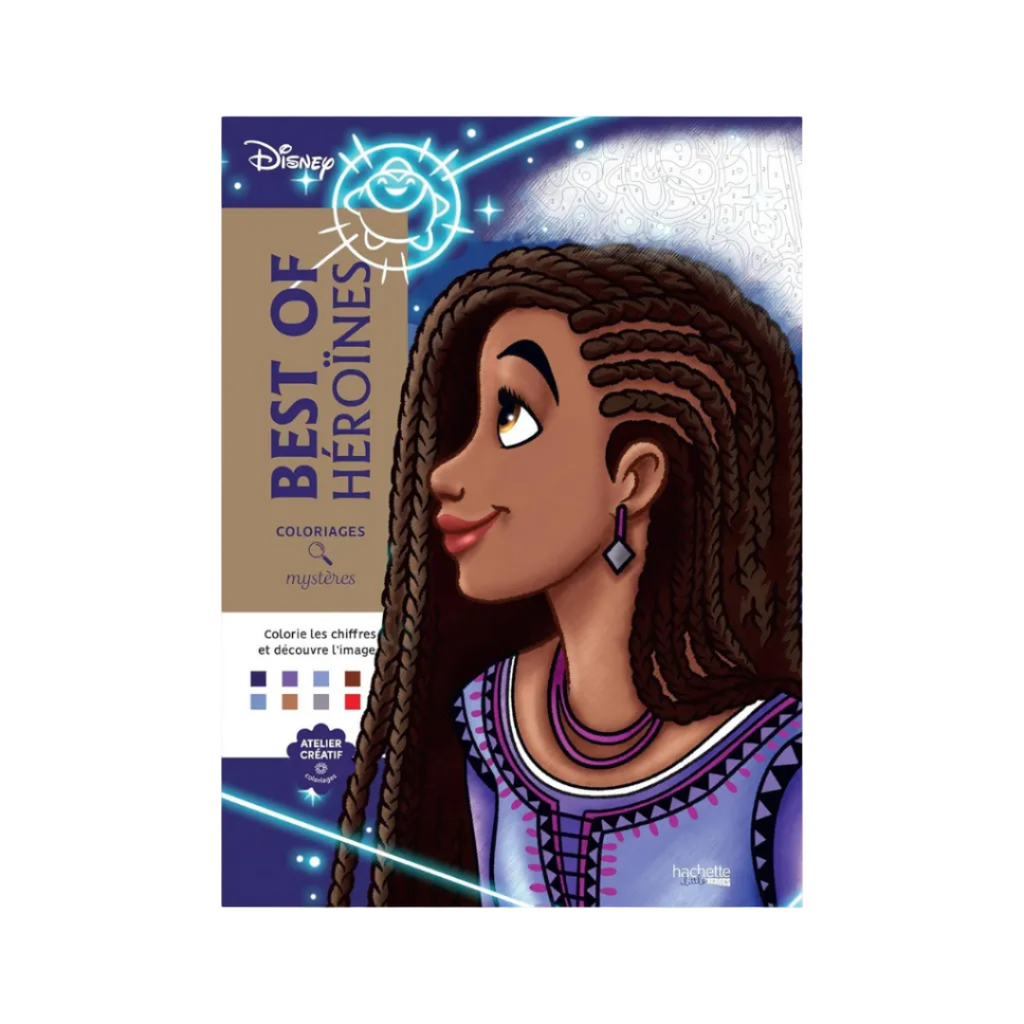 Coloriages mystères Disney - Best of Héroïnes