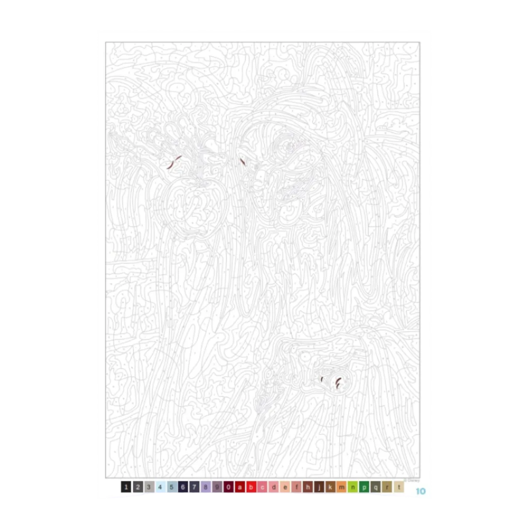 Coloriages mystères Disney Méchants