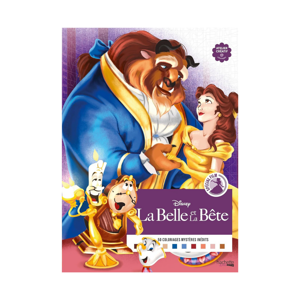 Coloriages Mystères Disney - Spécial film : La Belle et la Bête