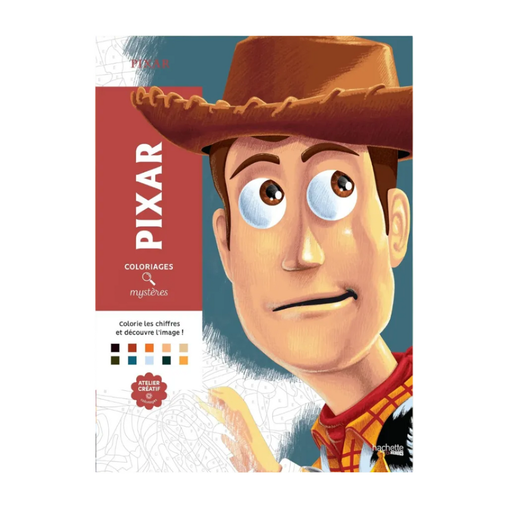 Coloriages mystères Pixar
