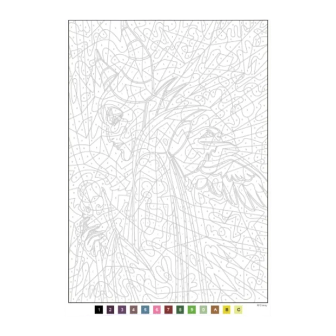 Coloriages mystères Disney Grands classiques 9