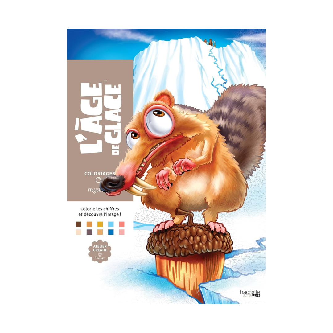Coloriages mystères - L'Âge de glace