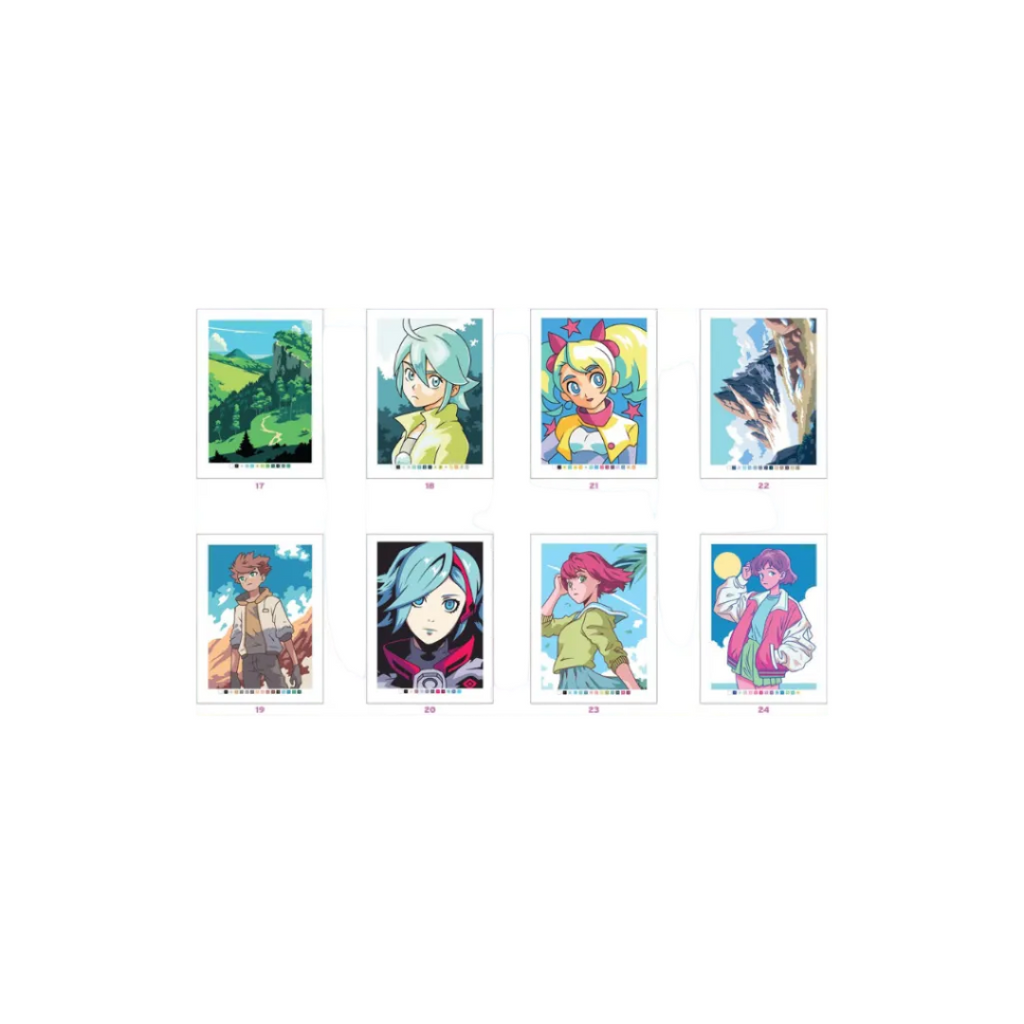 Coloriages mystères - Mangas