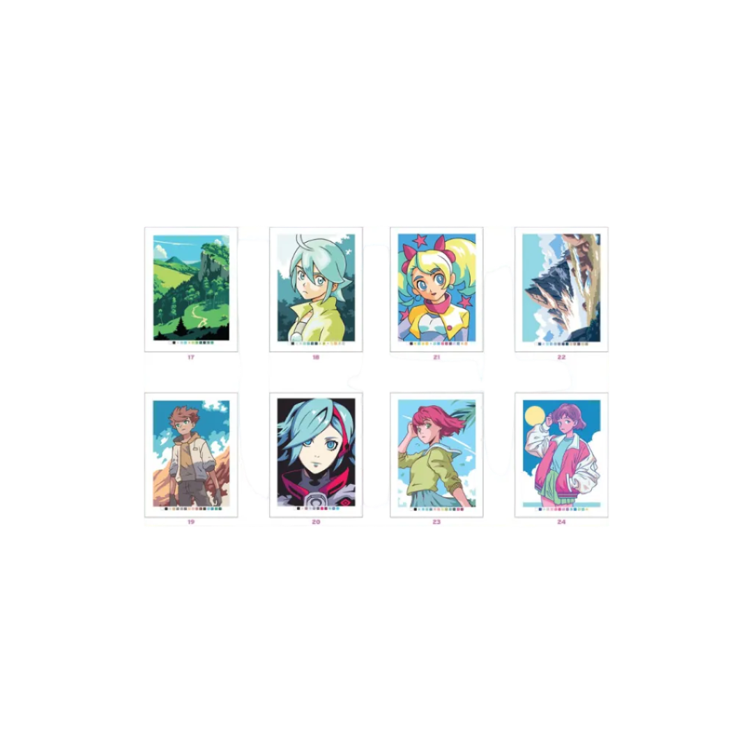Coloriages mystères - Mangas