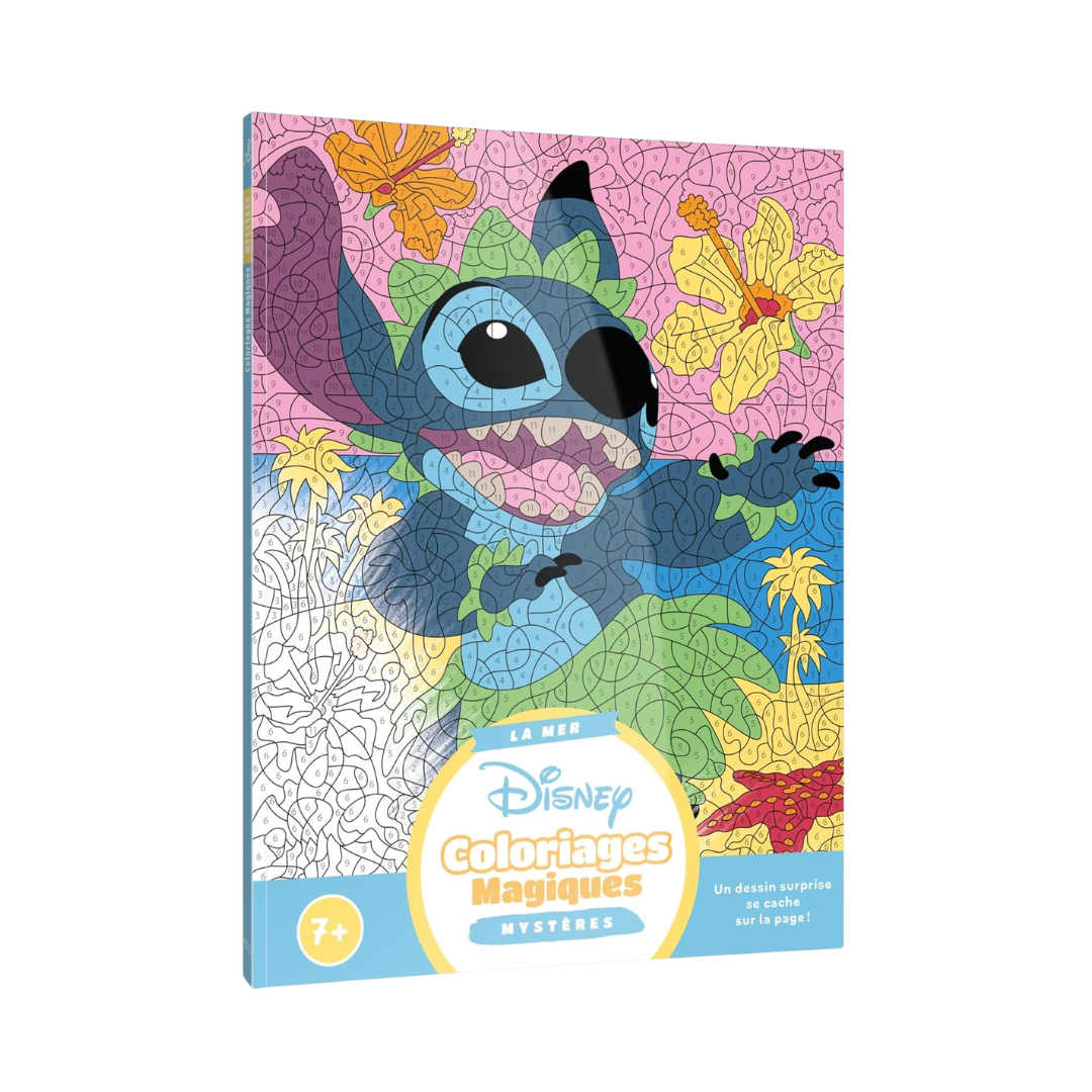 DISNEY - Mes Coloriages Magiques - Mystères (7+) - La Mer