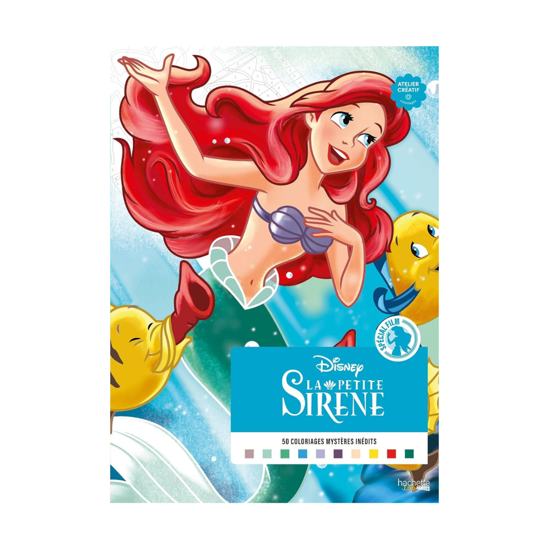 Coloriages Mystères Disney - Spécial film : La Petite Sirène