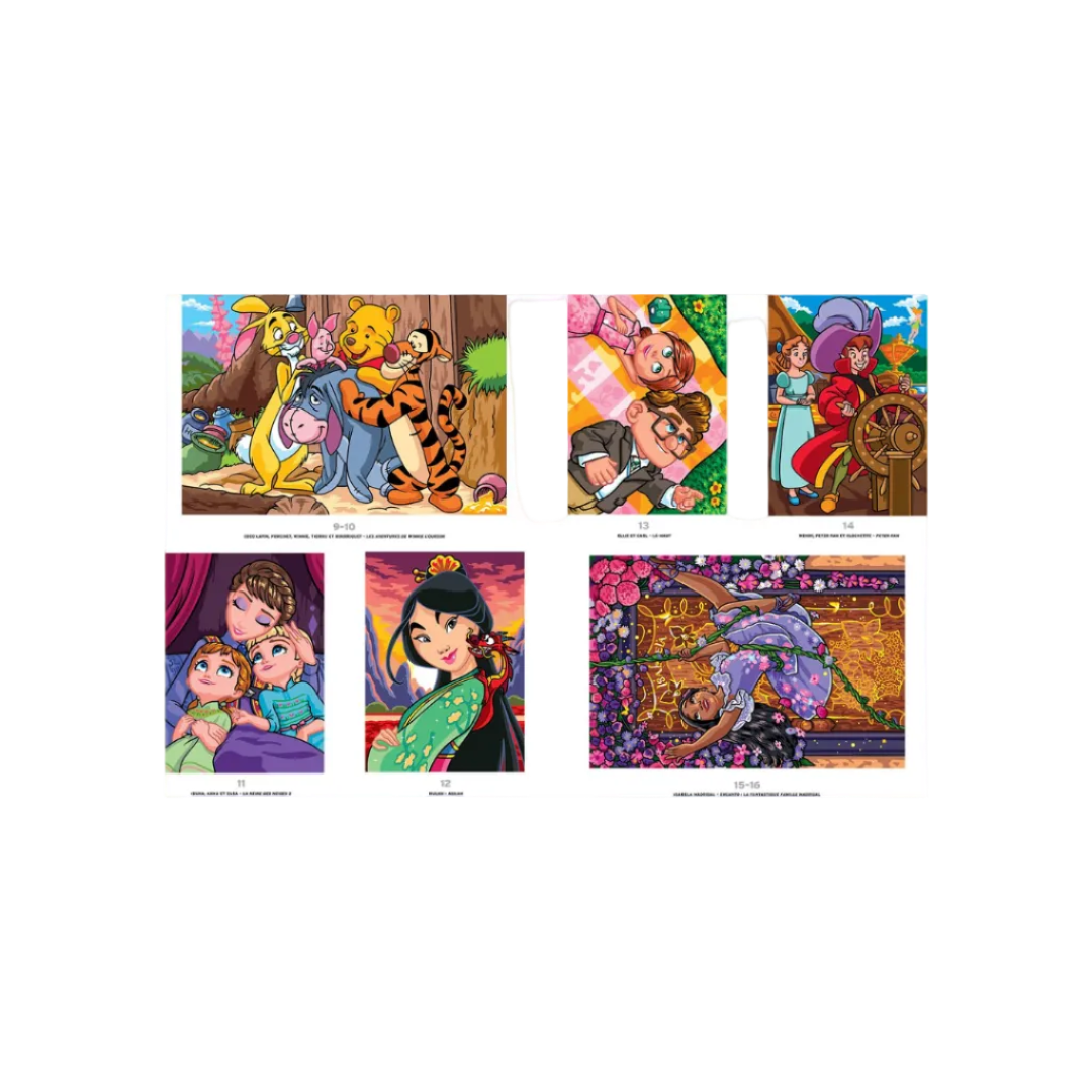 Coloriages mystères Disney - Grands classiques Tome 13: Colorie les chiffres et découvre l'image