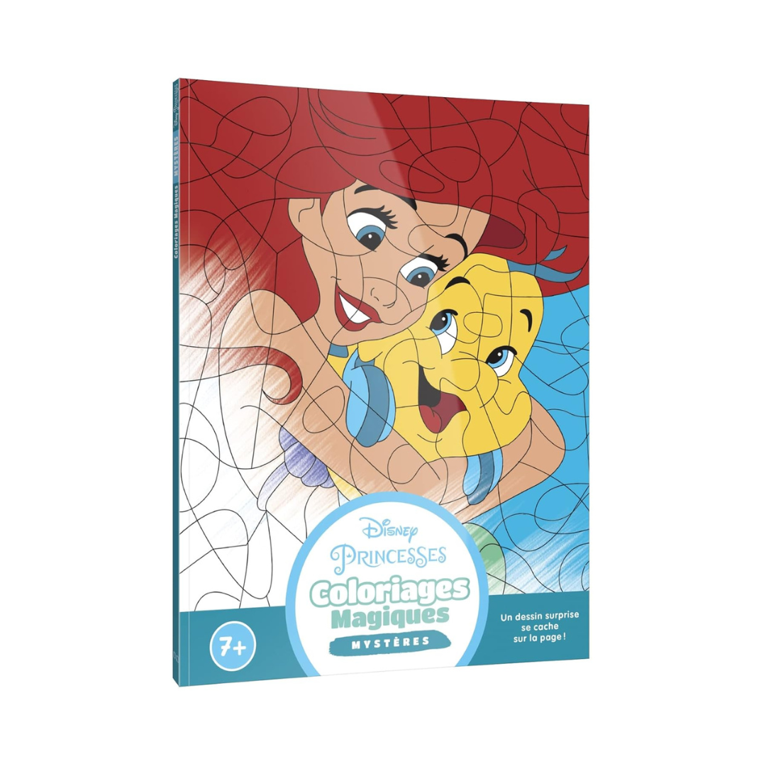 DISNEY PRINCESSES - Coloriages magiques - Mystères (7+)