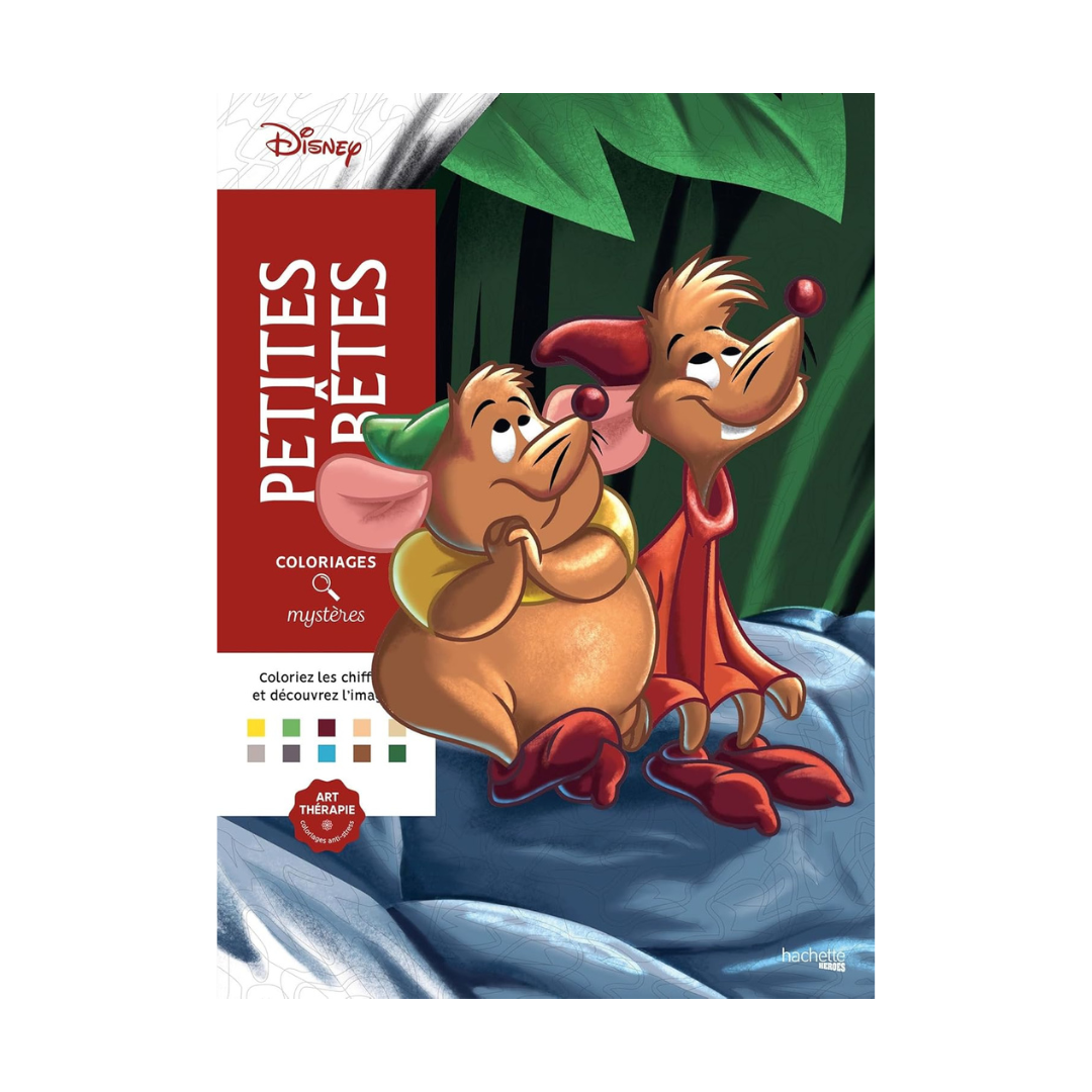 Coloriages mystères Disney - Petites bêtes