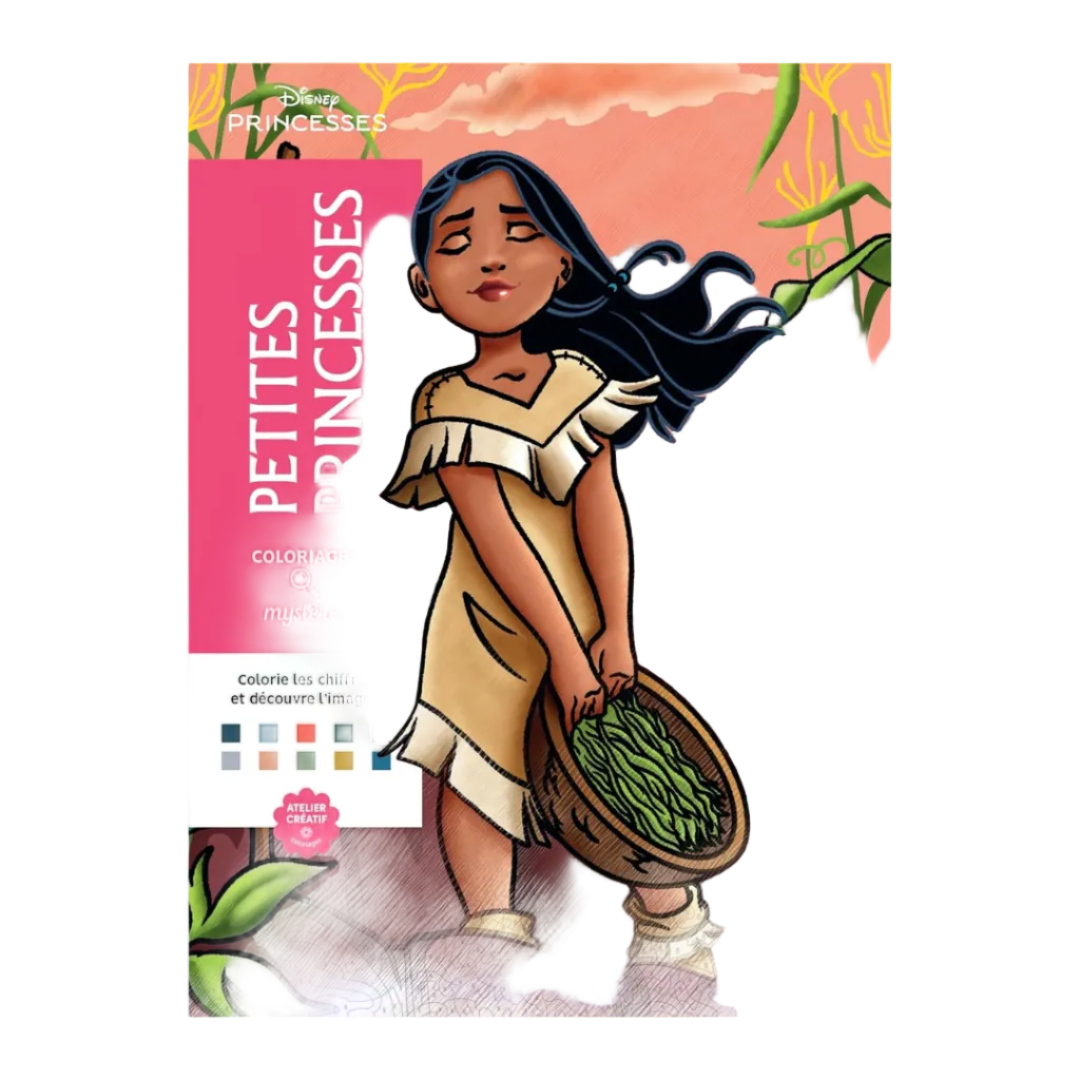 Coloriages mystères Disney - Petites princesses