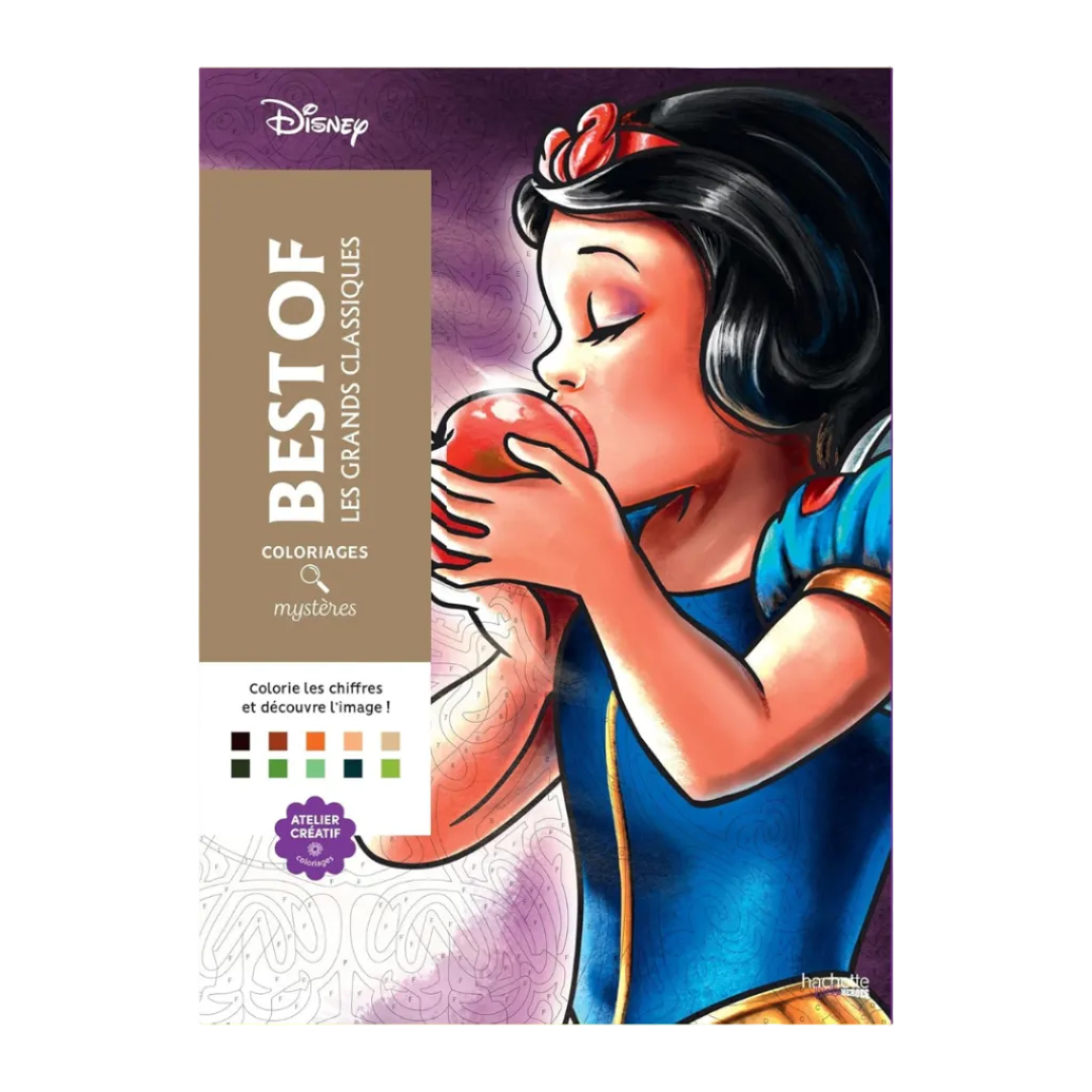 Coloriages mystères Grands classiques Disney Best of