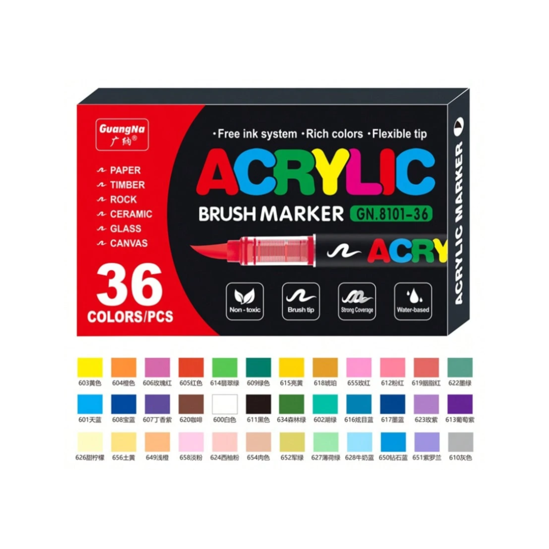 Acrylic Markers-36colors