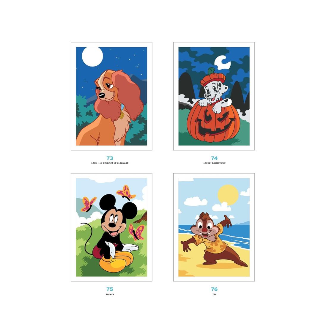 Coloriages mystères Disney - Nature