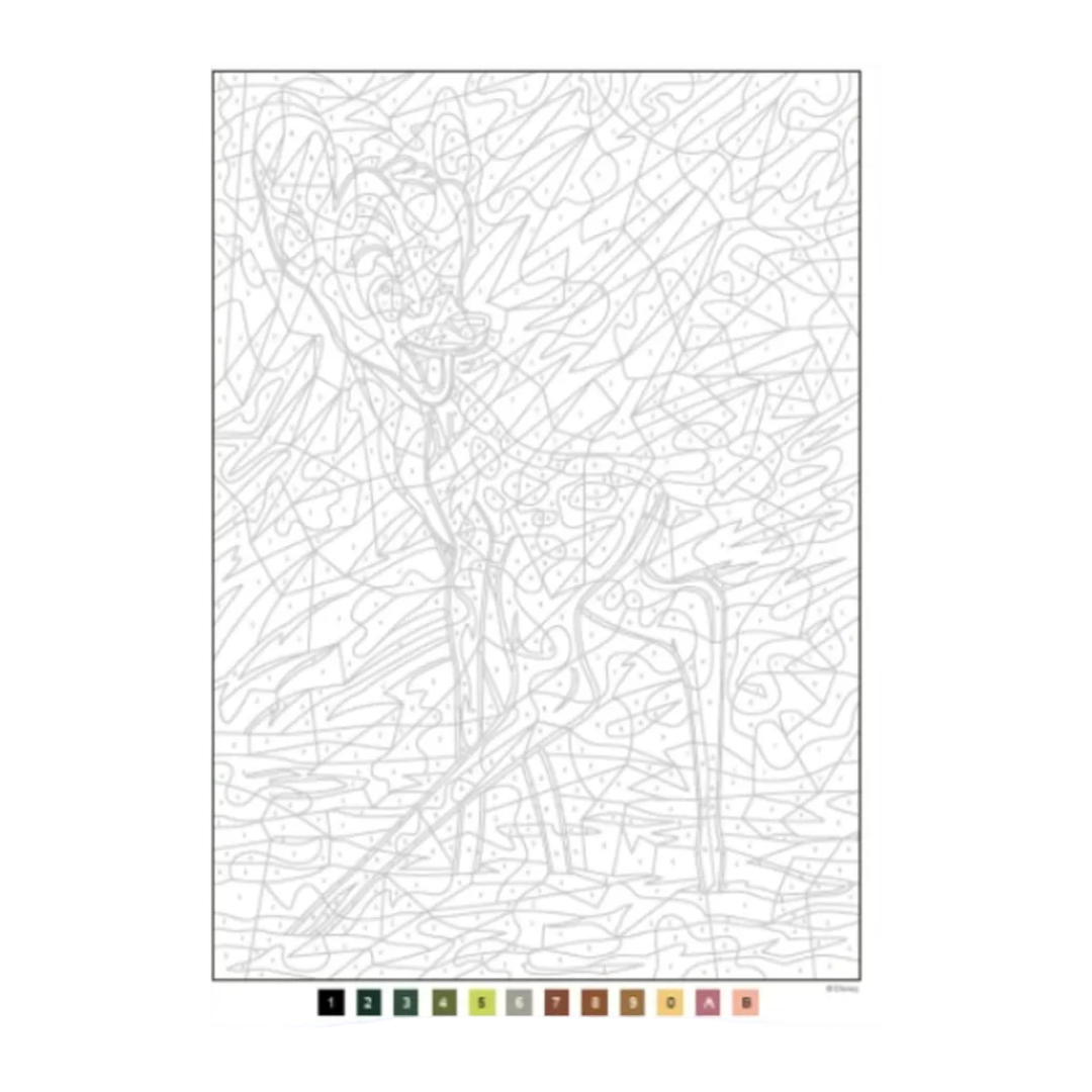 Coloriages mystères Disney Grands classiques 9