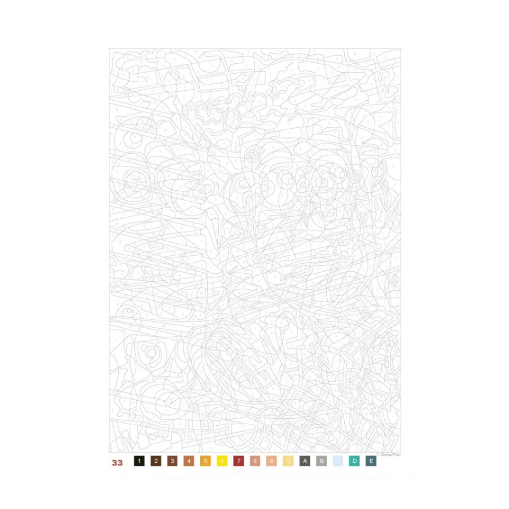 Coloriages mystères Pixar