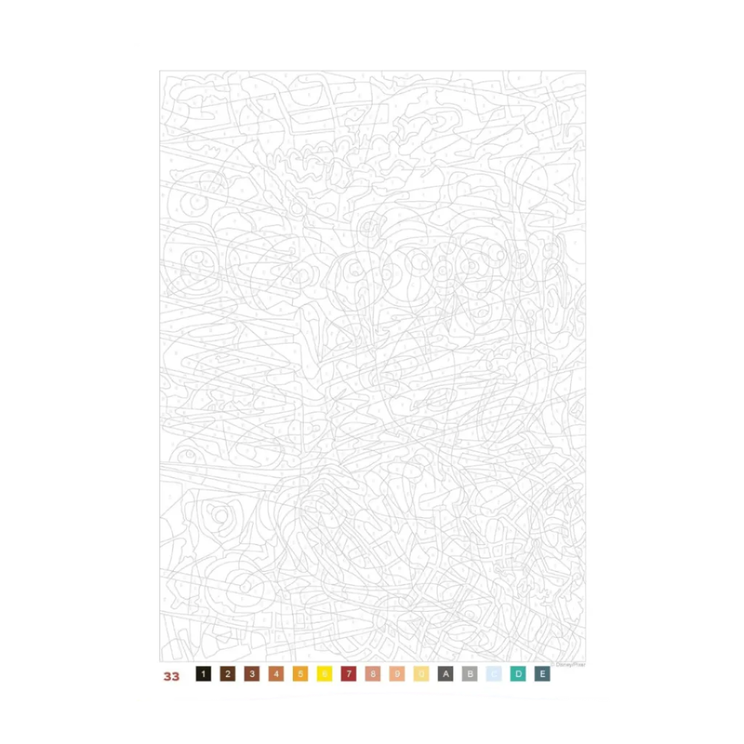 Coloriages mystères Pixar