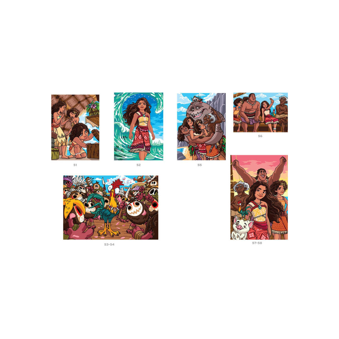 Coloriages mystères Disney - Spécial Film : Vaiana - Nouvelle édition augmentée: Colorie les chiffres et découvre l'image