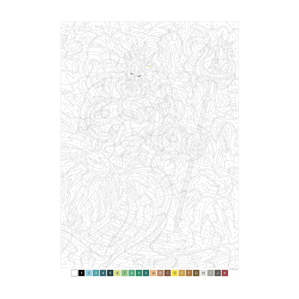 Coloriages Mystères Disney - Spécial film : La Petite Sirène