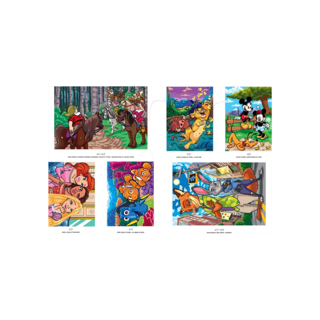 Coloriages mystères Disney - Grands classiques Tome 13: Colorie les chiffres et découvre l'image