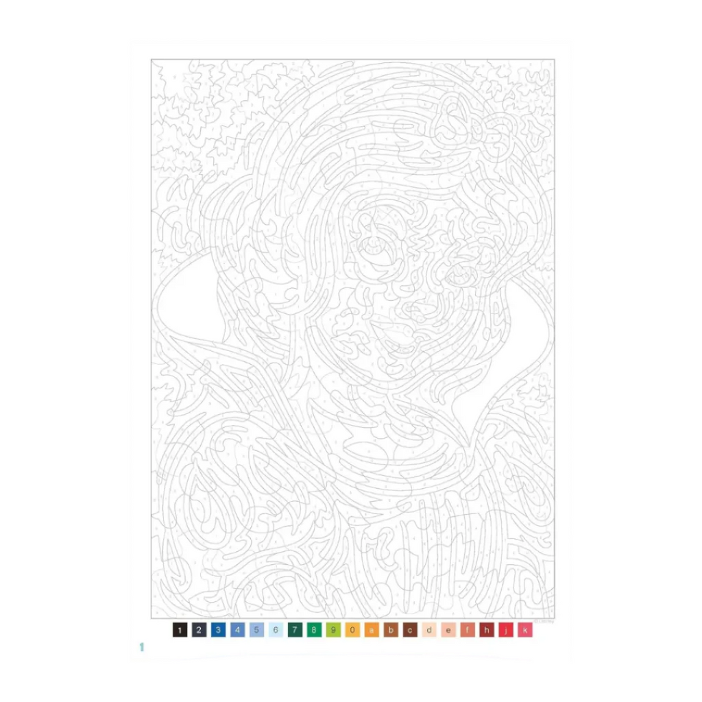 Coloriages mystères - Grands classiques Spécial Portraits