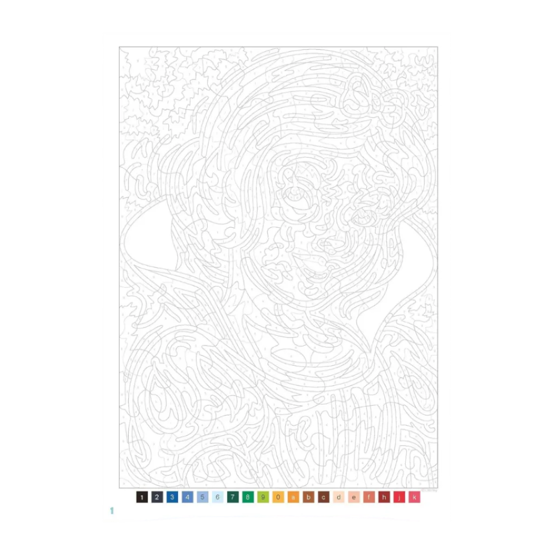 Coloriages mystères - Grands classiques Spécial Portraits