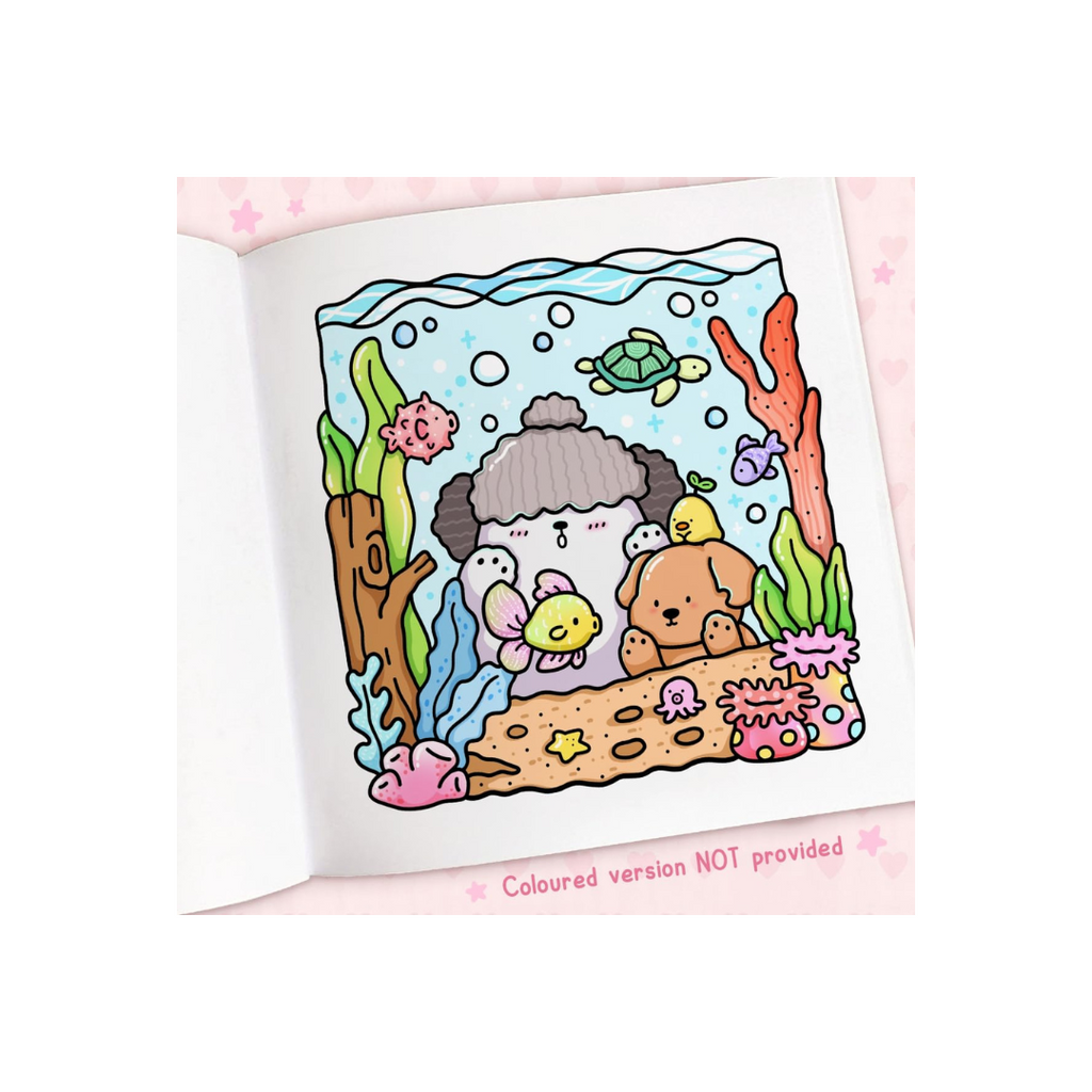 Cozy Cuties: A Cute and Comfy Colouring Book (Coco Wyo)