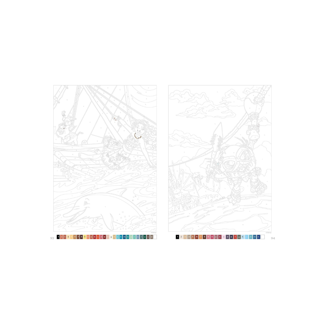 Coloriages au numéro - Grands classiques Tome 2