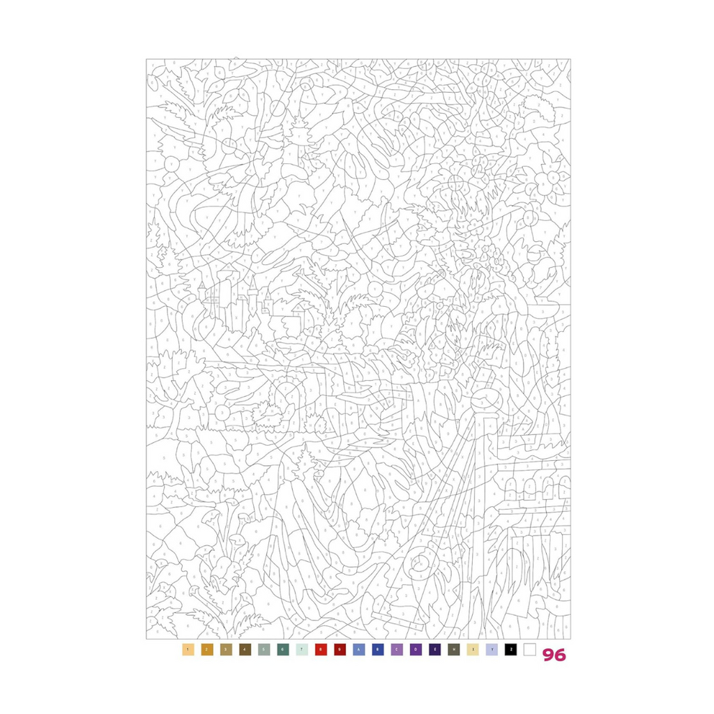Coloriages mystères - Contes de fées
