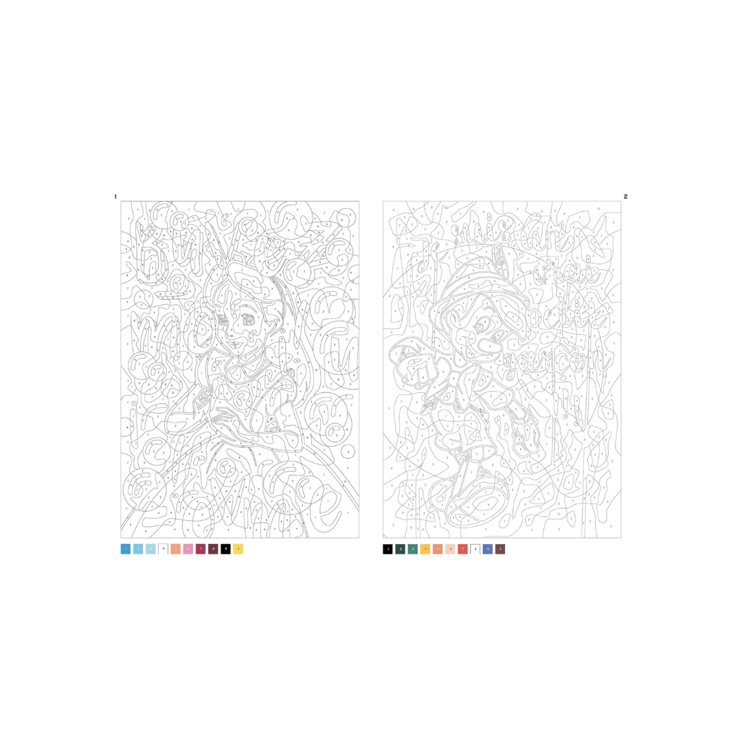 Coloriages mystères Disney - Messages mystères