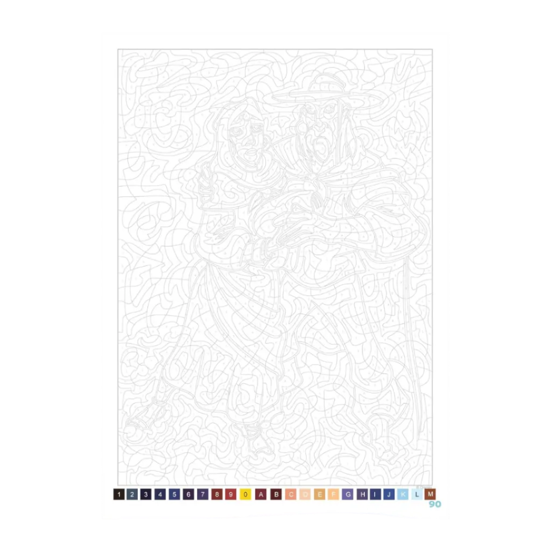Coloriages mystères Disney - Hiver