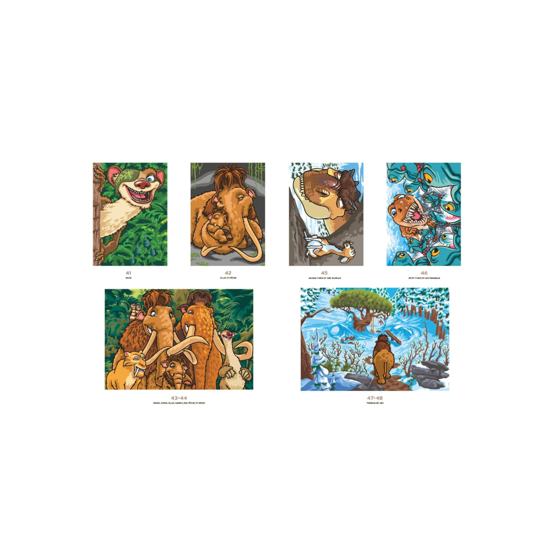 Coloriages mystères - L'Âge de glace