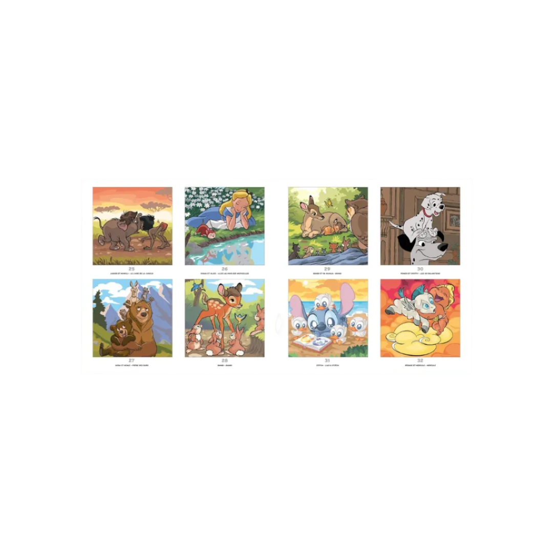 Grand carré mystères Disney - Bébés animaux
