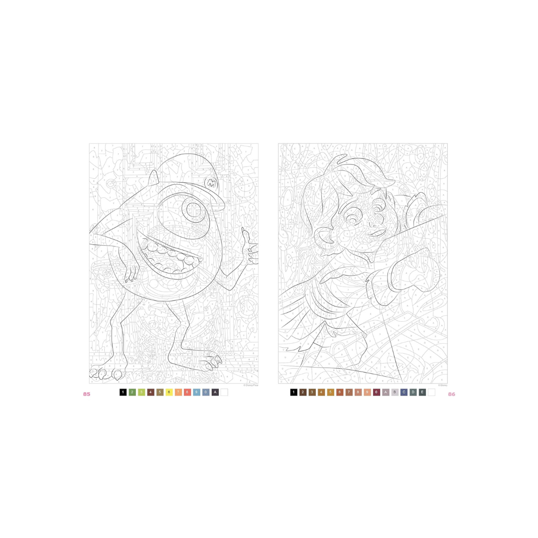 Coloriages mystères Disney - Trompe l'oeil Babies
