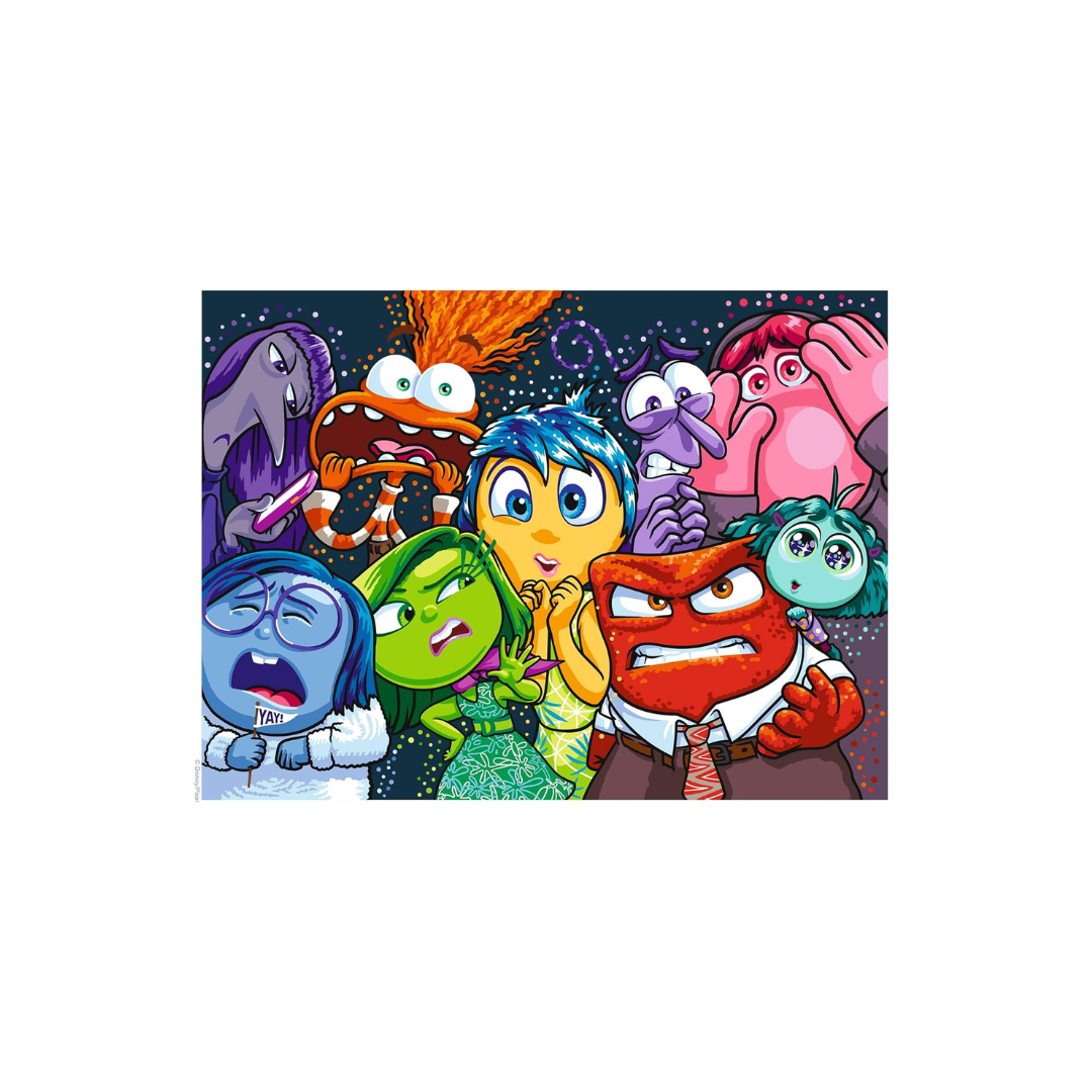 Coloriage mystère Disney - Poster Vice Versa: Colorie les chiffres et découvre l'image