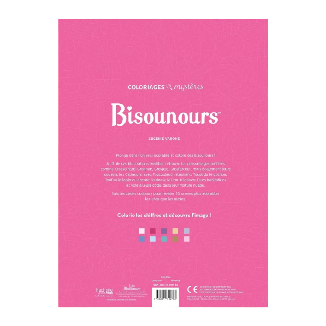 Coloriages mystères - Bisounours: Colorie les chiffres et découvre l'image !