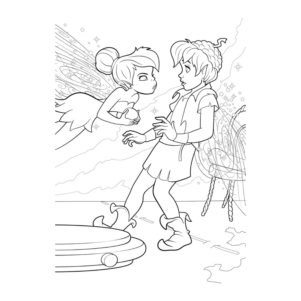 Coloriage Disney Les Fées - La Magie des fées
