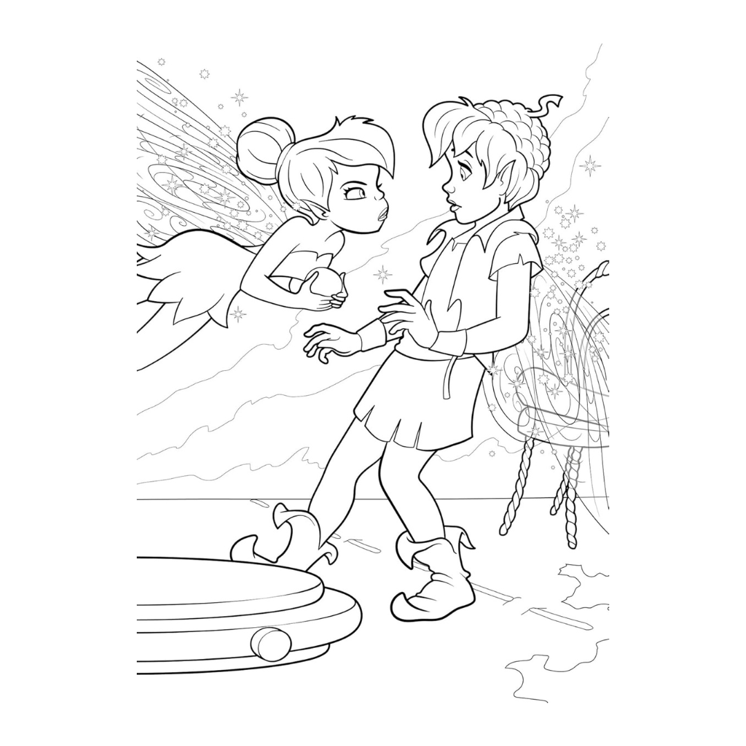 Coloriage Disney Les Fées - La Magie des fées