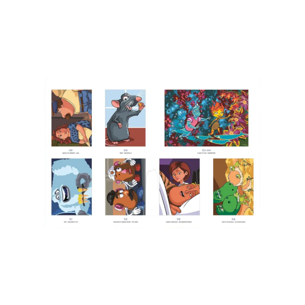 Coloriages mystères Disney - Best of Pixar