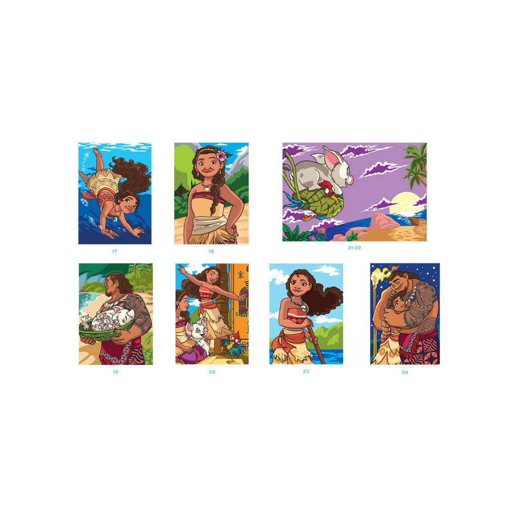 Coloriages mystères Disney - Spécial Film : Vaiana