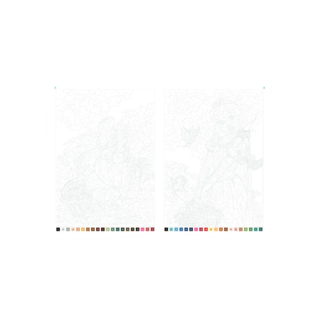 Coloriages mystères Disney - Saisons